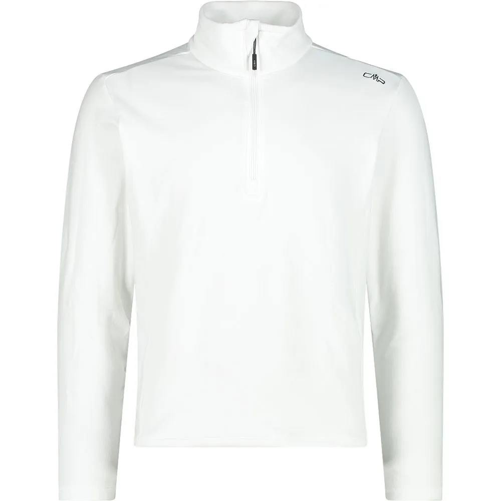 Cmp 31g3687 Fleece Met Halve Rits Wit