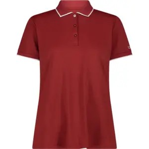 Cmp 31t5066 Korte Mouw Poloshirt Garnet