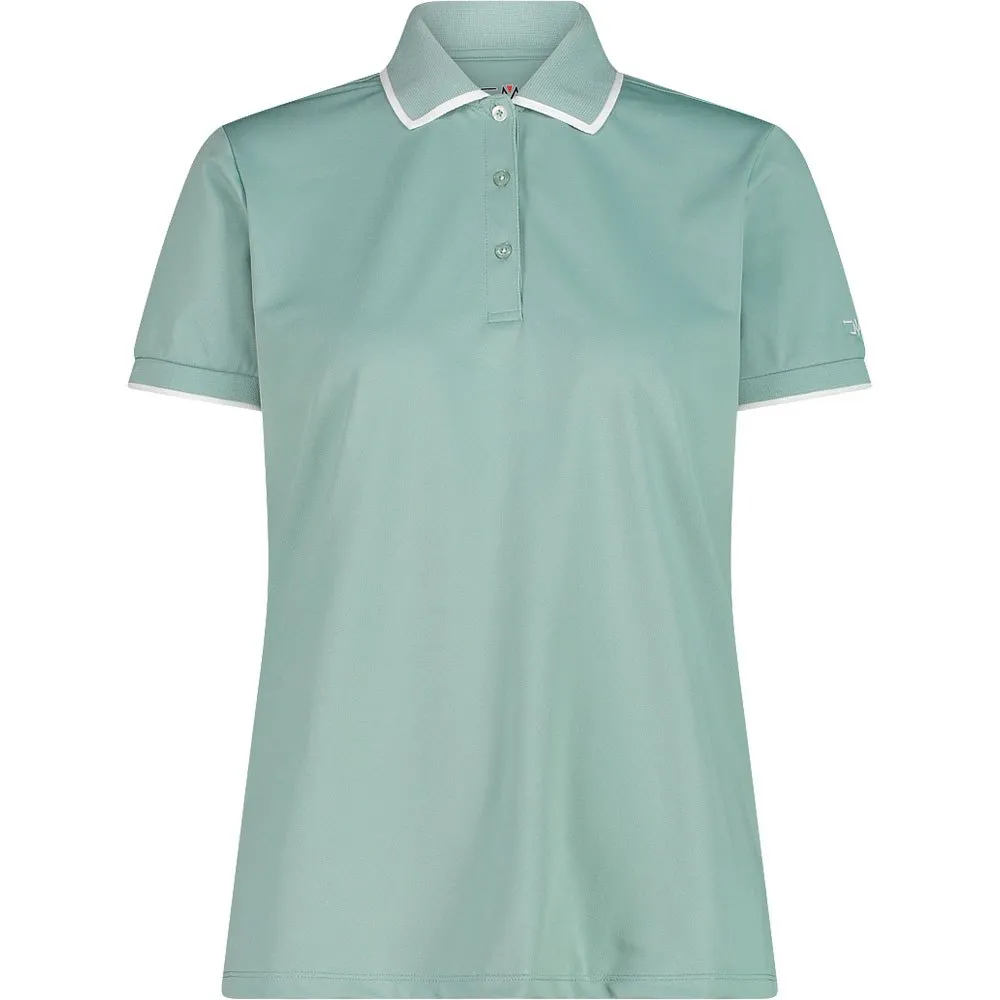 Cmp 31t5066 Korte Mouw Poloshirt Jade