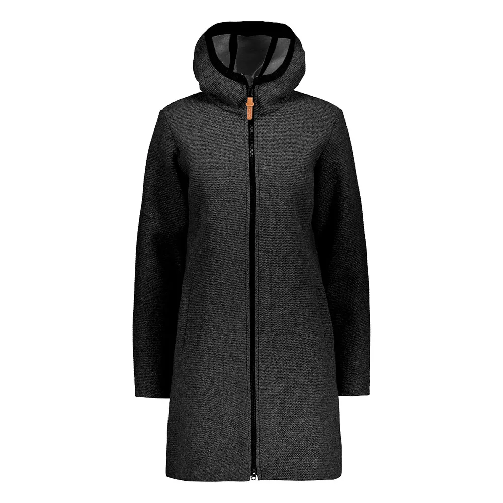 Cmp 39m3256 Parka Carbone Mel. / Grigio Mel.