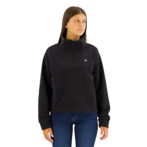 Under Armour Expanse Fleece Sweatshirt Met Halve Rits Zwart