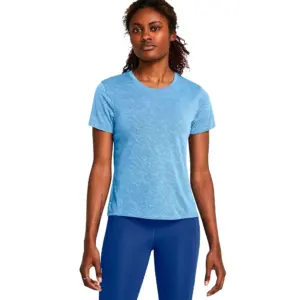 Under Armour Launch Camo T-shirt Met Korte Mouwen Blauw