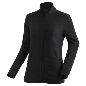 Maier Sports Denise W Fleece Met Volledige Rits Zwart