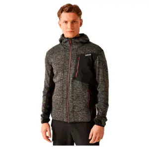 Regatta Alven Fleece Met Volledige Rits Zwart