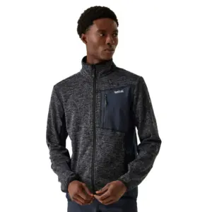 Regatta Baslinn Fleece Met Volledige Rits Marineblauw