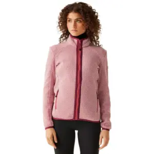Regatta Elzie Fleece Met Volledige Rits Rood