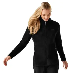 Regatta Lakara Fleece Met Volledige Rits Zwart