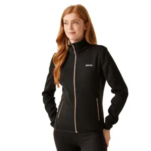 Regatta Newhill Fleece Met Volledige Rits Warm Taupe