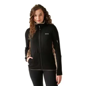 Regatta Ralina Fleece Met Volledige Rits Zwart