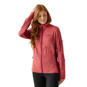 Regatta Ralina Fleece Met Volledige Rits Rood