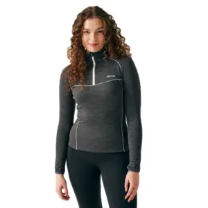Regatta Yonder Ii Fleece Met Halve Rits Grijs