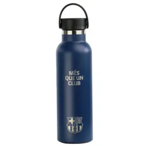 Runbott Fcb Mes Que Un Club Shield 600 Ml Thermosfles Blauw