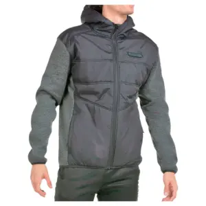 John Smith Jisui Fleece Met Volledige Rits Grijs