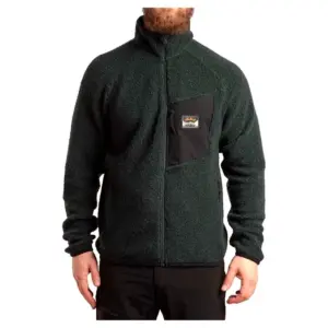 Lundhags Flok Pile Fleece Met Volledige Rits Seaweed
