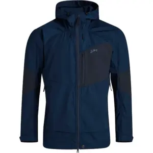 Lundhags Tived Stretch Hybrid Jas Marineblauw