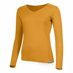 Lasting Eva 2424 T-shirt Met Lange Mouwen Ochre