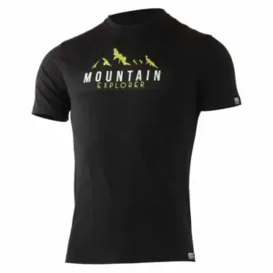 Lasting Explorer 9090 T-shirt Met Korte Mouwen Zwart