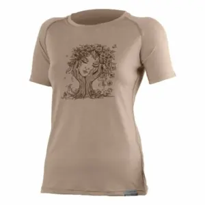 Lasting Flora 7373 T-shirt Met Korte Mouwen Bruin