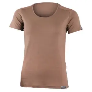 Lasting Irena 7474 T-shirt Met Korte Mouwen Bruin