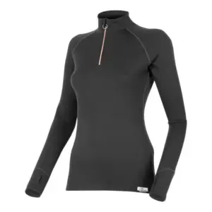 Lasting Laura C900 Fleece Met Halve Rits Zwart
