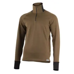 Lasting Leo 6369 Fleece Met Halve Rits Groen
