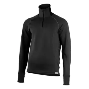 Lasting Leo 9099 Fleece Met Halve Rits Zwart