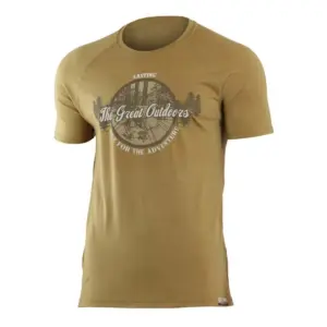 Lasting Lucas 6868 T-shirt Met Korte Mouwen Bruin