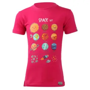 Lasting Luna 4747 T-shirt Met Korte Mouwen Roze