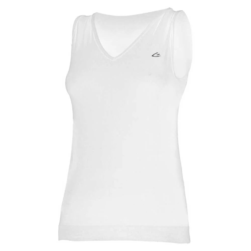 Lasting Mina 0180 Mouwloos T-shirt Wit