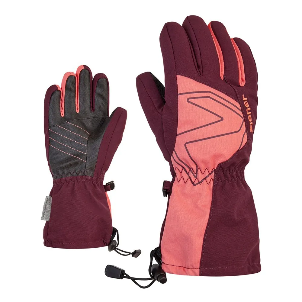 Ziener Laval As Handschoenen Rood