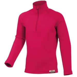 Lasting Soly 4747 Fleece Met Halve Rits Roze