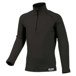 Lasting Soly 9099 Fleece Met Halve Rits Zwart