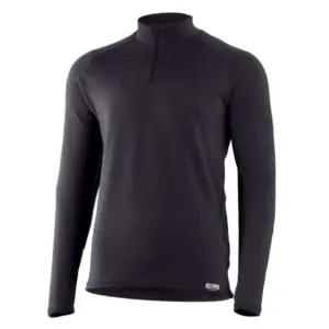 Lasting Wary 5252 Fleece Met Halve Rits Blauw
