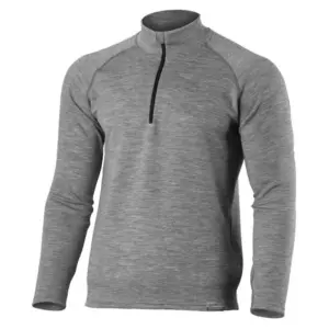 Lasting Wary 8489 Fleece Met Halve Rits Grijs