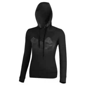 Lasting Wetia 9098 Hoodie Zwart