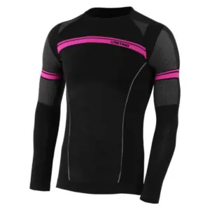 Lasting Wut52 9040 T-shirt Met Lange Mouwen Zwart