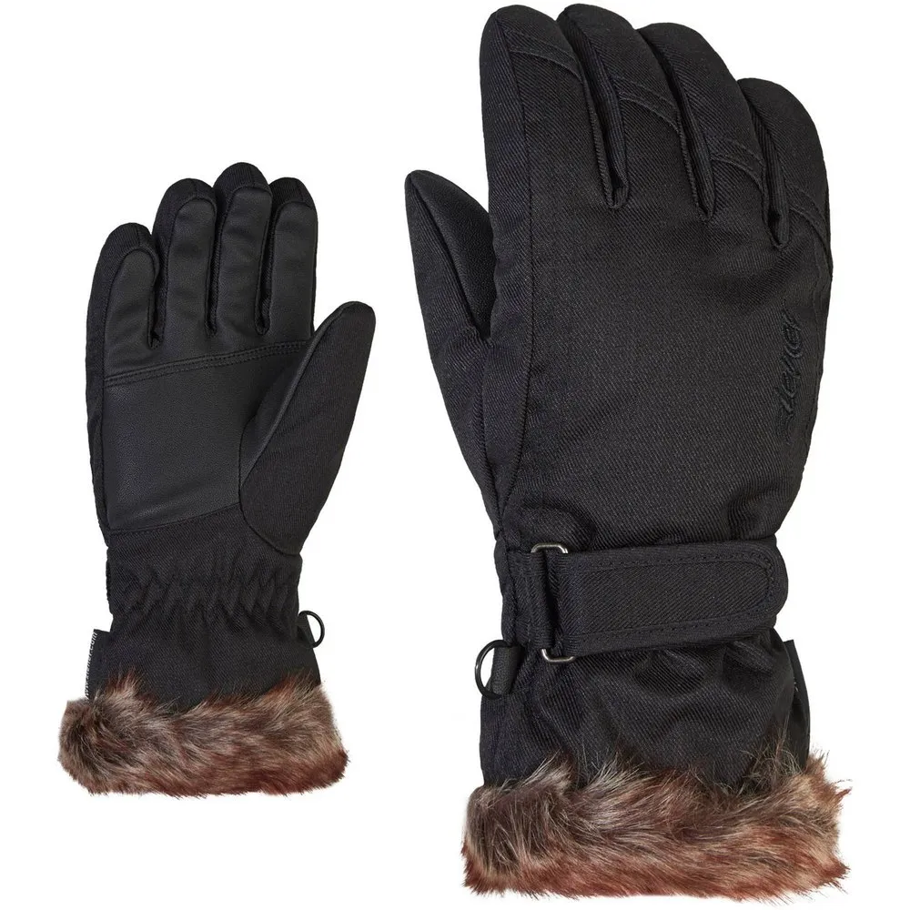 Ziener Lim Handschoenen Zwart