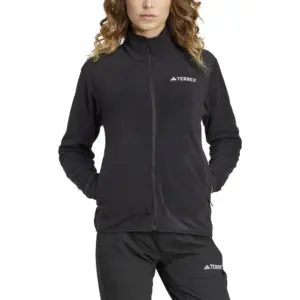 Adidas Terrex Multi Fleece Met Volledige Rits Zwart