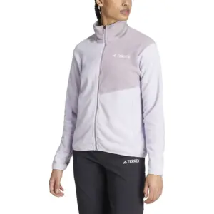 Adidas Terrex Multi Fleece Met Volledige Rits Zilver