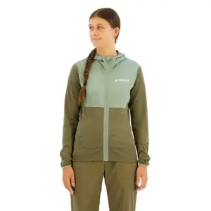 Adidas Terrex Xperior Light Fleece Met Volledige Rits Zilver