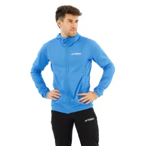 Adidas Terrex Xperior Light Fleece Met Volledige Rits Blauw