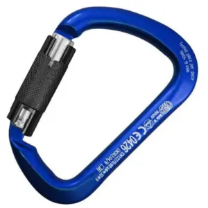 Kong Italy X-large Alu Karabijnhaak Blauw