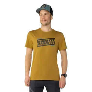 Dynafit Graphic T-shirt Met Korte Mouwen Tobacco / Tabloid