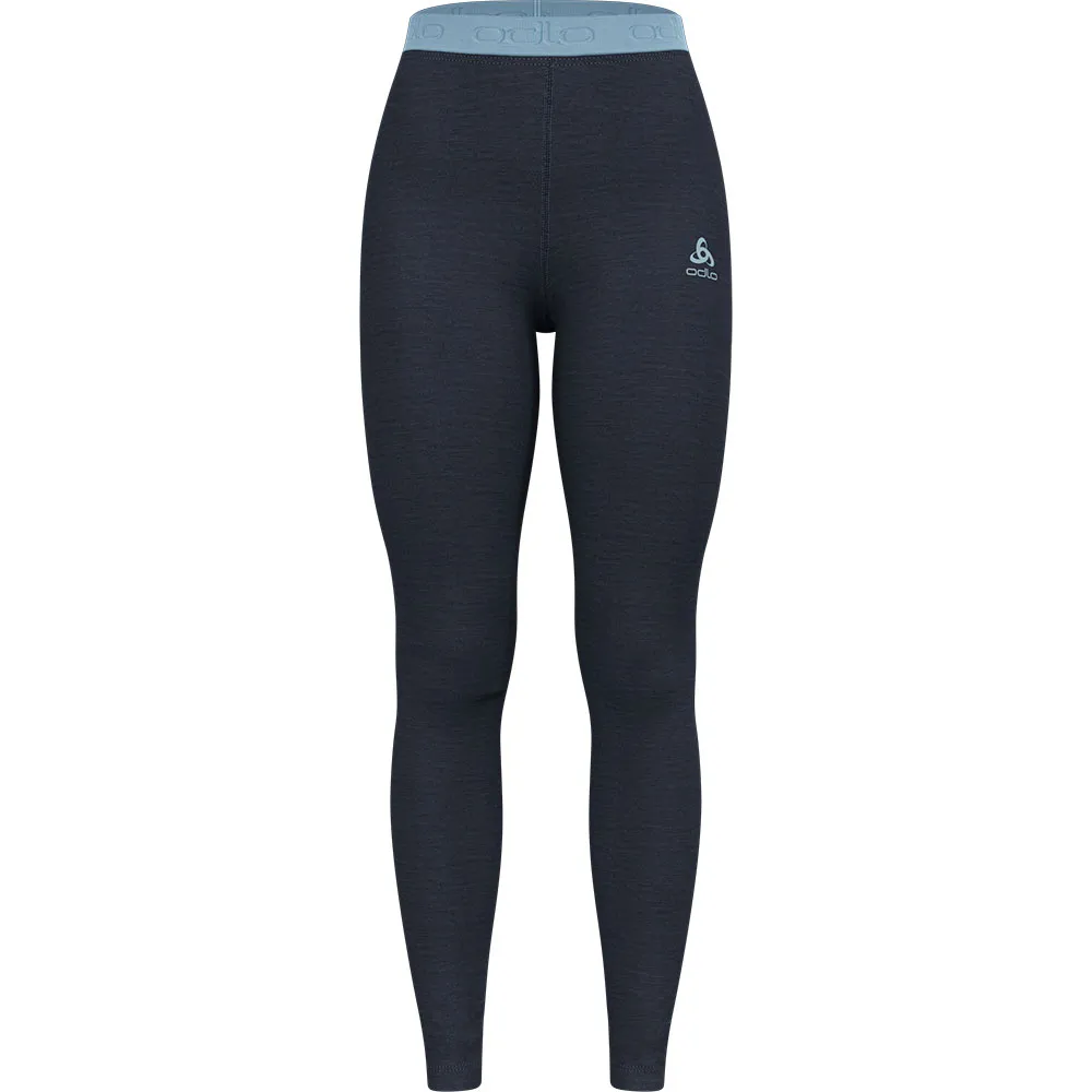 Odlo The Performance Wool 150 Basislaagbroek Blauw