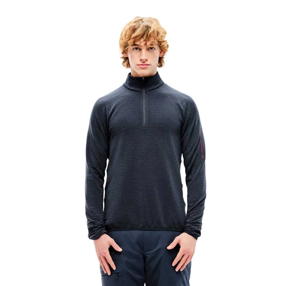 The Mountain Studio Light Tech Fleece Met Halve Rits Eclipse