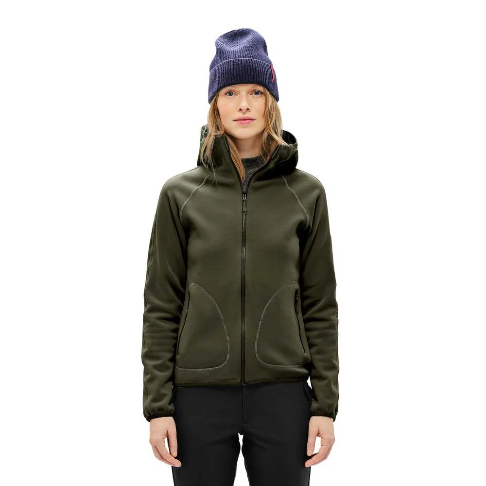 The Mountain Studio Tech Fleece Met Volledige Rits Groen