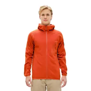 The Mountain Studio Tech Fleece Met Volledige Rits Rooibos