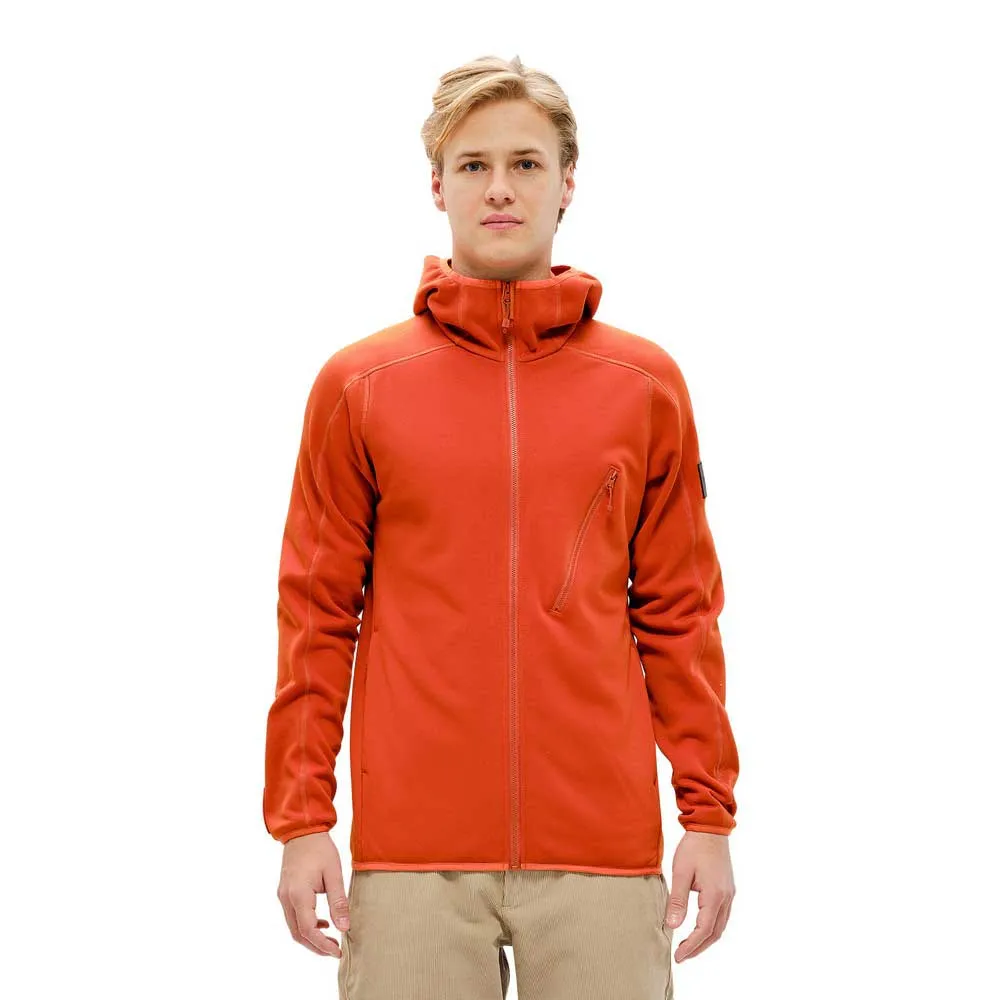 The Mountain Studio Tech Fleece Met Volledige Rits Rooibos