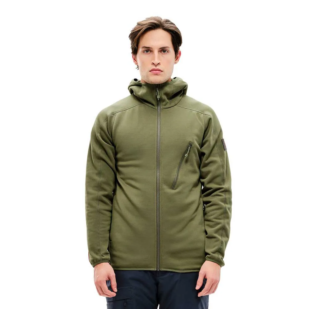 The Mountain Studio Tech Fleece Met Volledige Rits Wintermoss