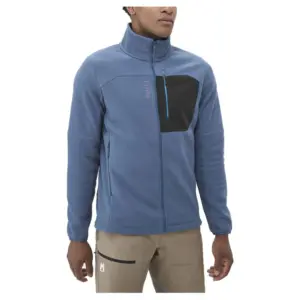 Millet Cimaï Fleece Met Volledige Rits Denim